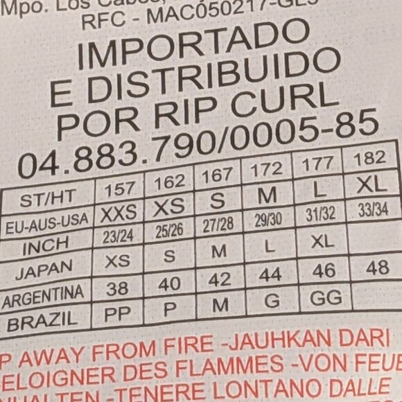 Rip Curl Day Break Bikini Top Size XL D Cup NWT Navy Multicolor Surf Swim Beach - Picture 8 of 8